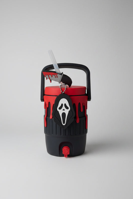 Ghostface mini cooler can holder