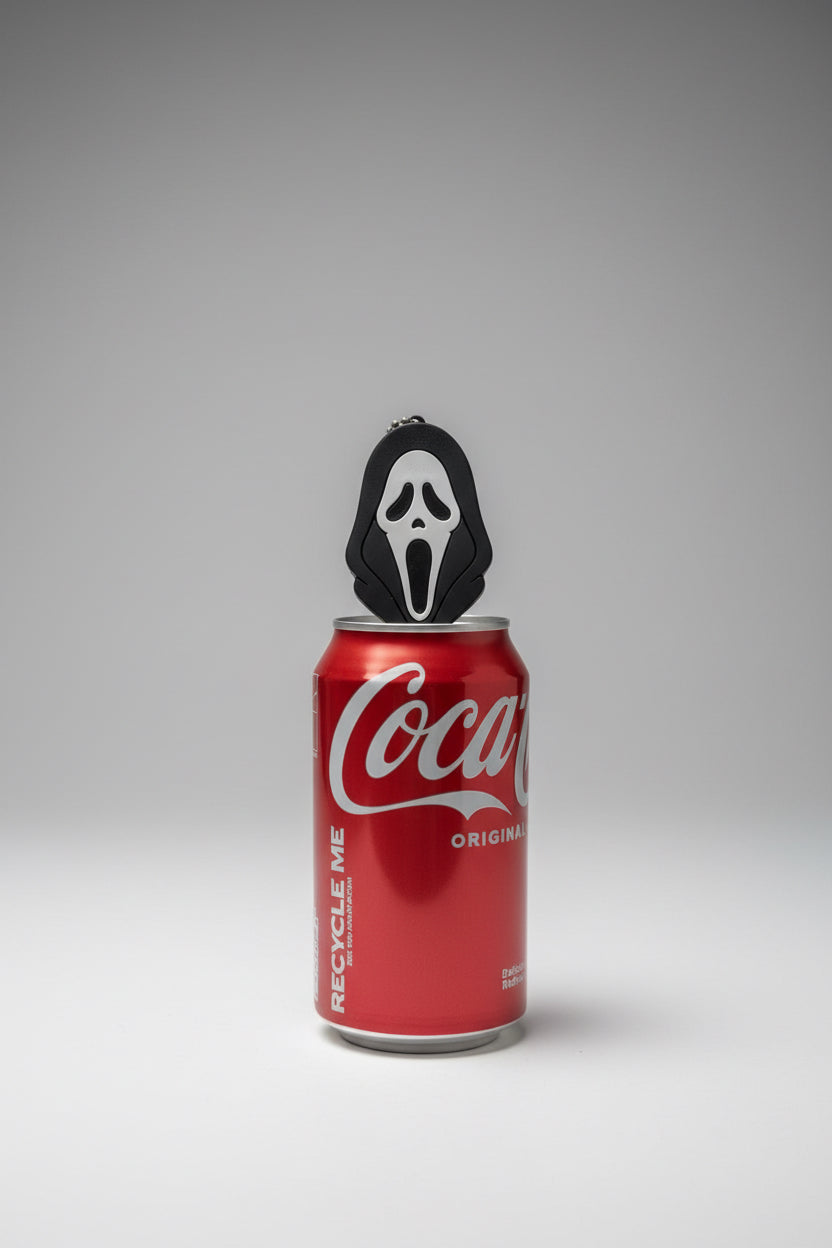 Ghostface mini cooler can holder