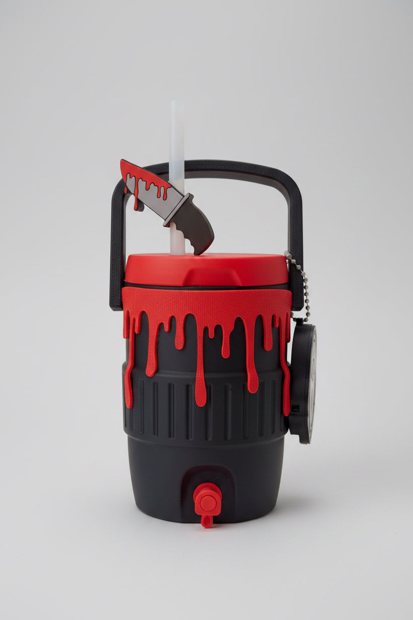 Ghostface mini cooler can holder