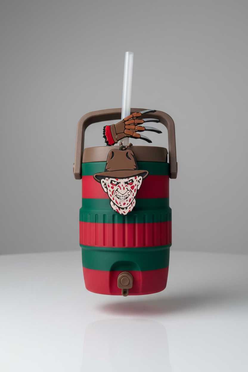 Freddy Kreuger Mini Cooler Cup with Can Opener